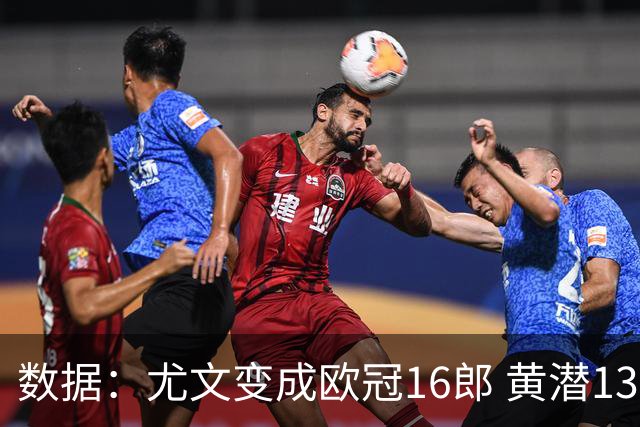 数据：尤文变成欧冠16郎 黄潜13年来首进欧冠8强